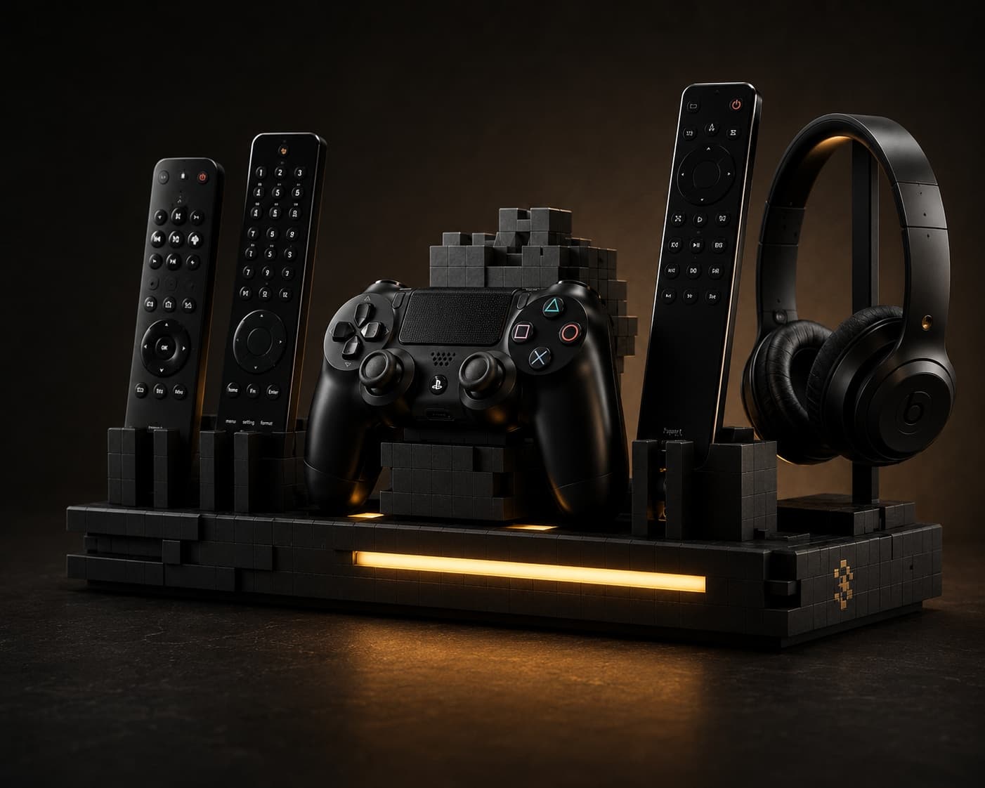 CONTROLLER — 3D-printed POLYMER sculptural object